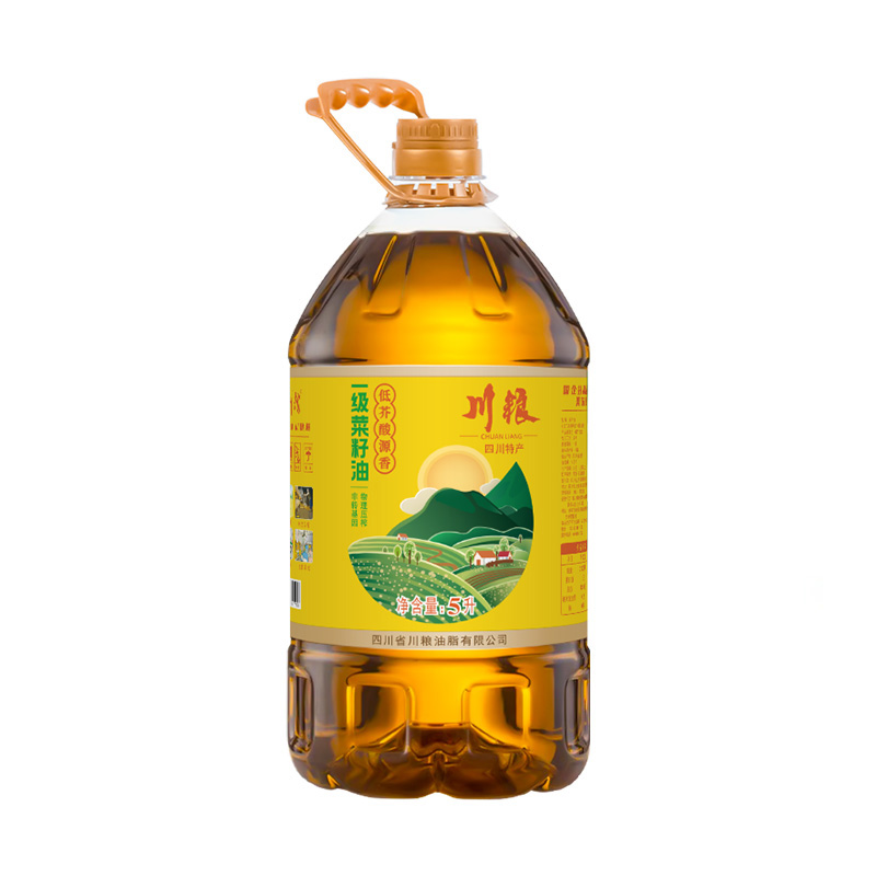 喵满分 川粮源香一级菜籽油5L 51.51元