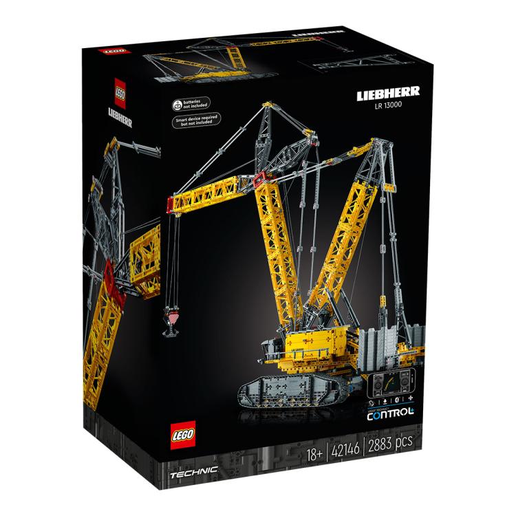 LEGO 乐高 玩具男孩积木机械组42146利勃海尔履带起重机18岁以上送礼 3599元