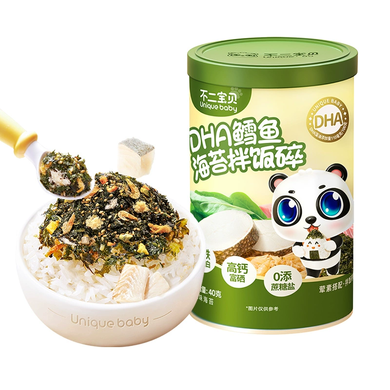 Unique baby 不二宝贝 鳕鱼海苔碎拌饭 40g*1罐 ￥12.9