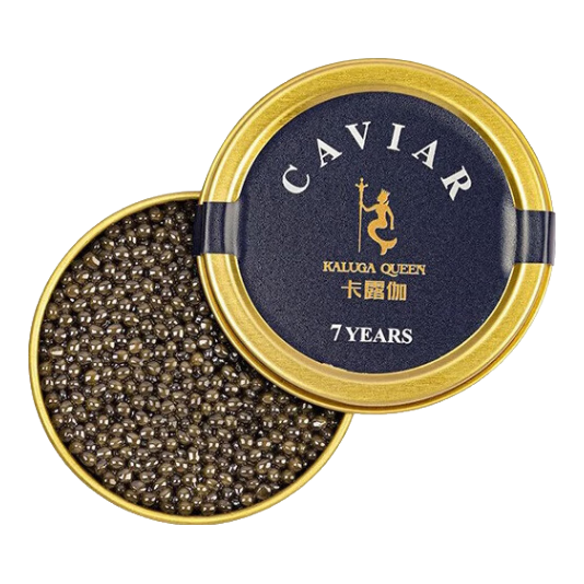 卡露伽 7年 鲟鱼子酱 6g*2罐 66.8元 包邮(需领券,赠热熏鱼肉片50g)