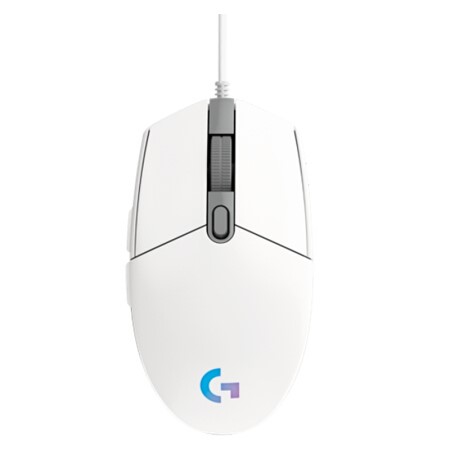 logitech 罗技 G102 二代 有线鼠标 8000DPI RGB 白色 99元（需用券）