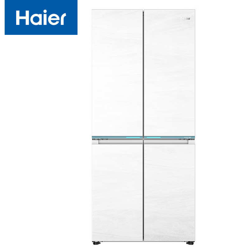 Haier 海尔 475L全空间保鲜双开对开四开门电冰箱一级能效BCD-475WGHTD1BGZU1 4971元