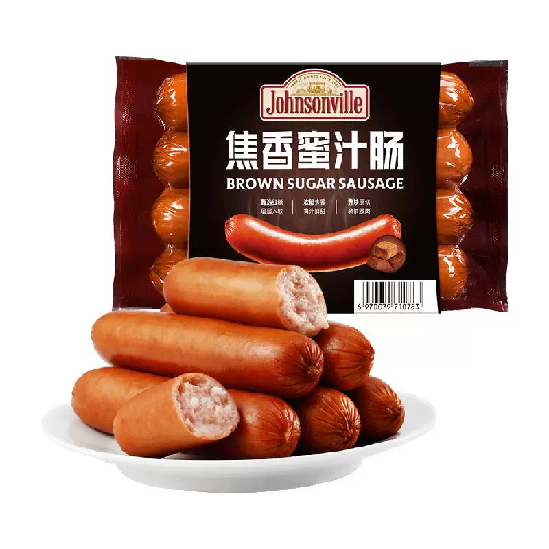 尊乐 焦香蜜汁烤肠香肠 260g ￥22.22