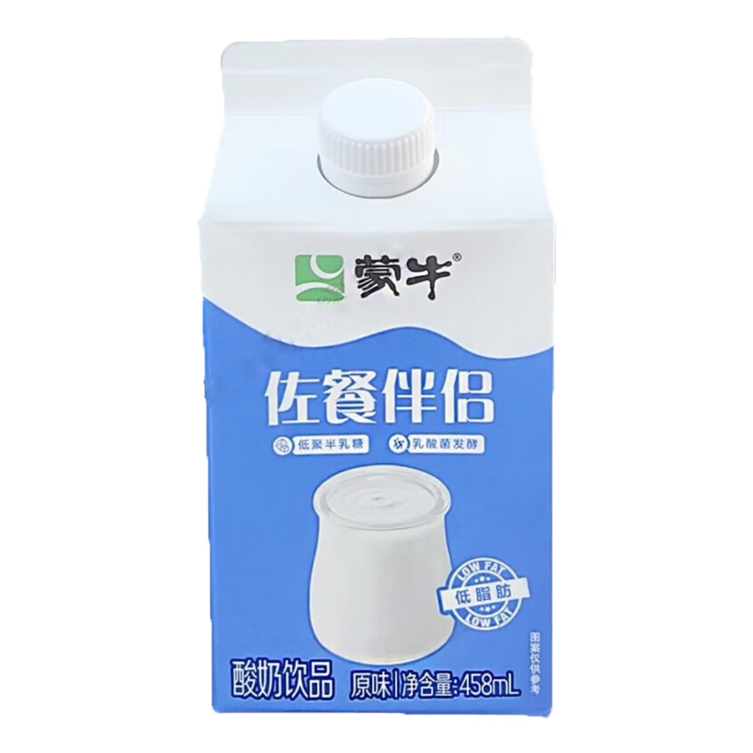 MENGNIU 蒙牛 佐餐伴侣酸奶原味458ml*12盒 21.68元