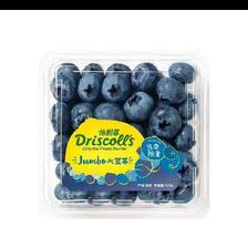 再降价、plus会员：怡颗莓Driscolls云南蓝莓 Jumbo超大果18mm+ 2盒装 125g/盒*2件 95