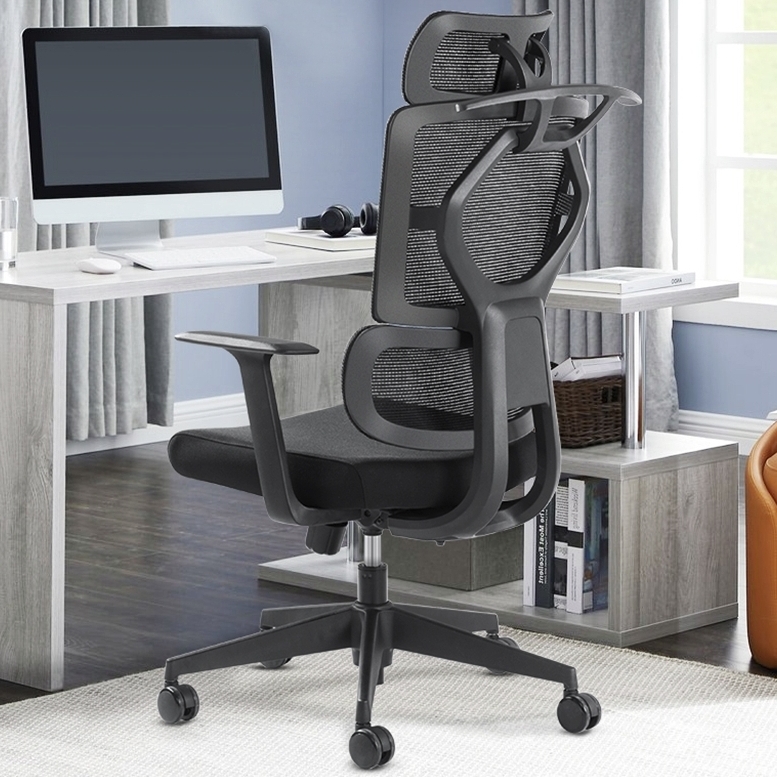 SITZONE 精壹 DS-367A 人体工学电脑椅 黑色 固定扶手款 390.82元