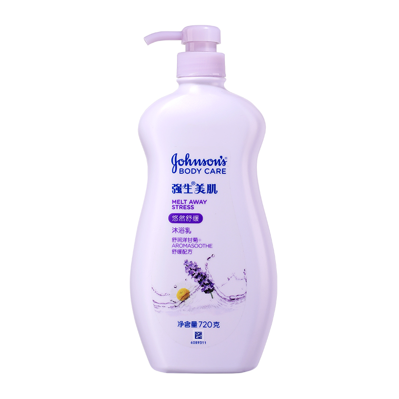 88VIP：强生美肌 悠然舒缓沐浴乳720g 18.9元（需用券）