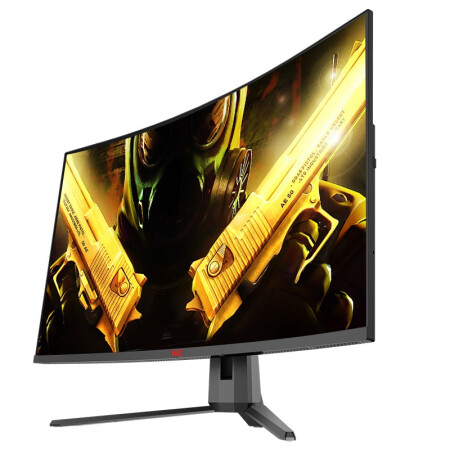 HKC 31.5英寸 VA 2K 144Hz1500R曲面屏显示器 SG32QC 1199元