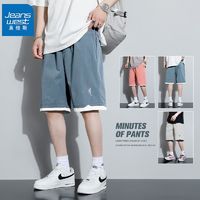 JEANSWEST 真维斯 夏季男士宽松短裤 ￥19.9