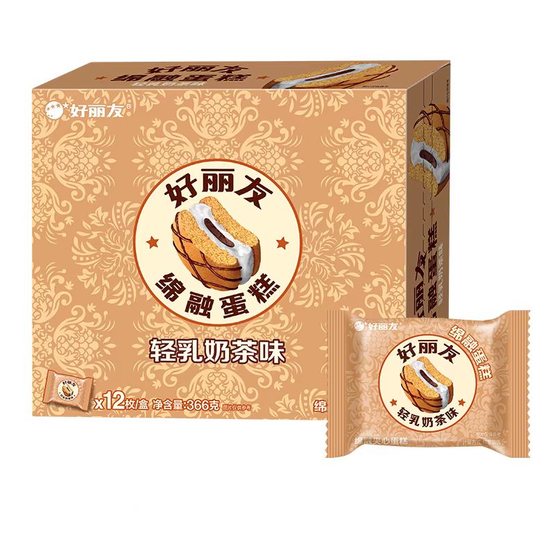 88VIP：好丽友 派绵融夹心蛋糕 366g 12元（需用券）