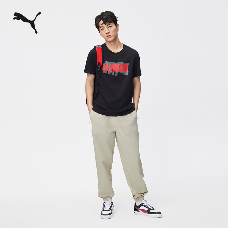 PUMA 纯棉 男士短袖T恤 69.2元