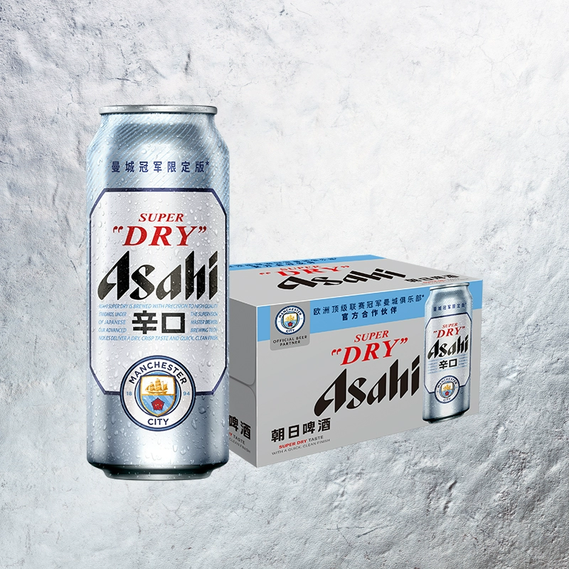 Asahi朝日辛口超爽生啤酒500ml*12罐*1整箱 ￥70.9