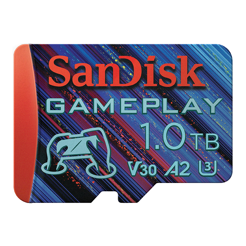 （SanDisk）闪迪 1TB TF内存卡 A2 U3 V30 4K 游戏存储卡 读速190MB/s 写速130MB/s *2件 1