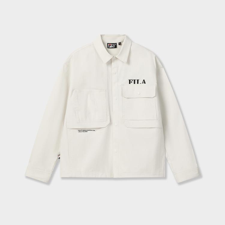 FILA 男款翻领工装风外套 819元