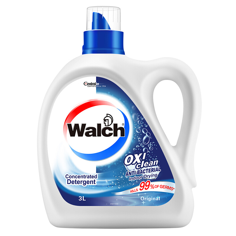 Walch 威露士 抗菌有氧洗衣液 3L 9.9元