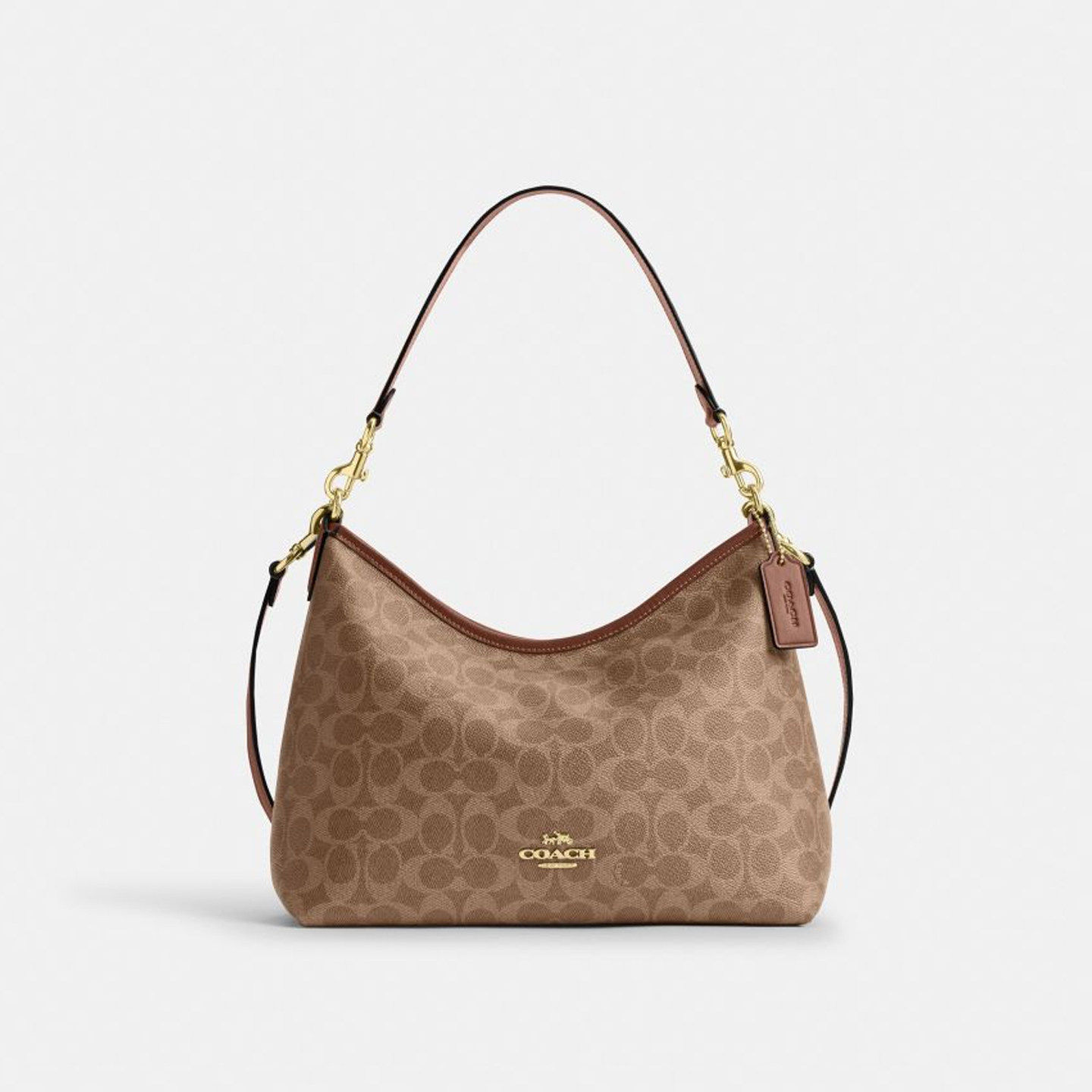 移动端：COACH 【Laurel 31】通勤大容量流浪包 2490元（淘金币可抵96.72元起）