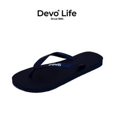 Devo 的沃 Life的沃人字拖EVA春夏季外穿防滑平底简约平跟夹脚沙滩情侣鞋16578 