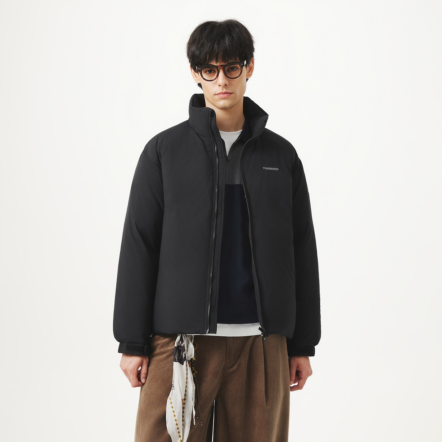 坦博尔 云舒泡芙 男款保暖面包羽绒服 TA5530323D 469元（需用券）