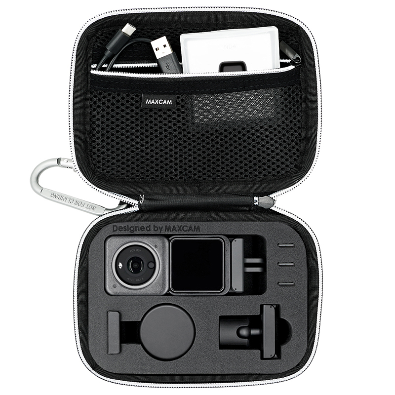 MAXCAM 适用于DJI大疆Action2灵眸运动相机osmo2收纳包保护盒便携手提配件旅行包