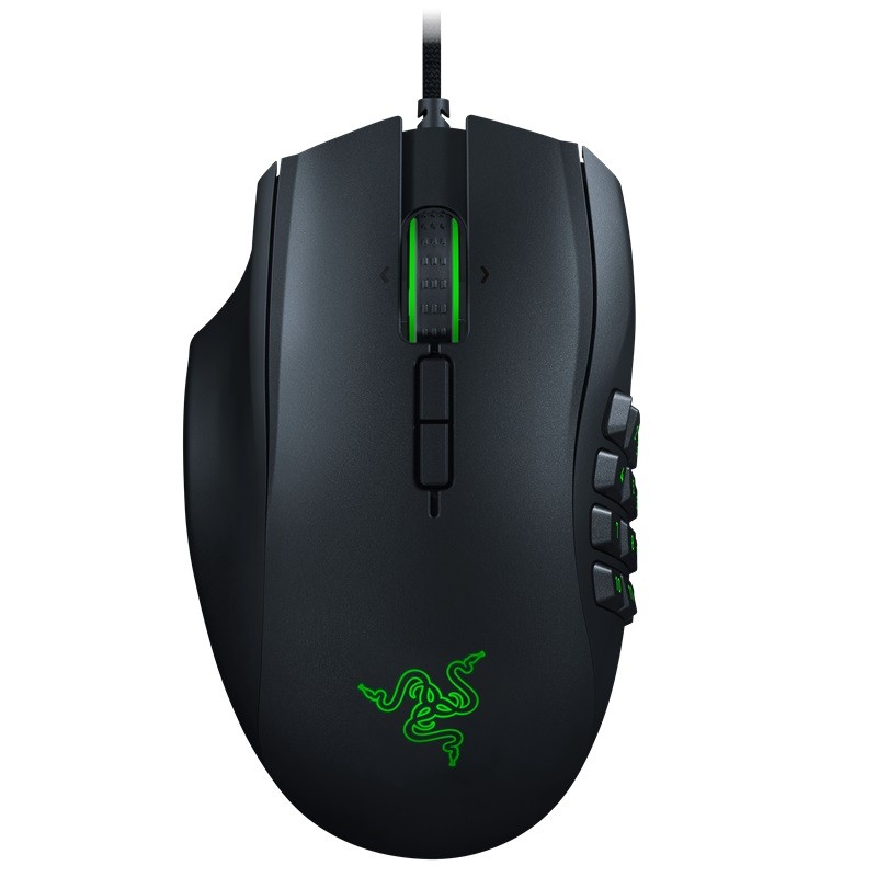 RAZER 雷蛇 那伽梵蛇 左手版 有线鼠标 20000DPI RGB 黑色 599元