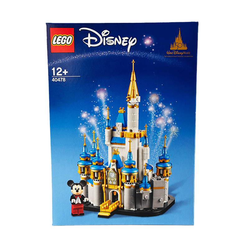 LEGO 乐高 【自营】【潮玩社】乐高迪士尼系列迷你迪士尼城堡 40478女孩积木 