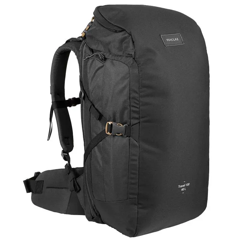 DECATHLON 迪卡侬 休闲旅行包电脑大容量户外防雨罩男女书包登山包双肩包ODAB 