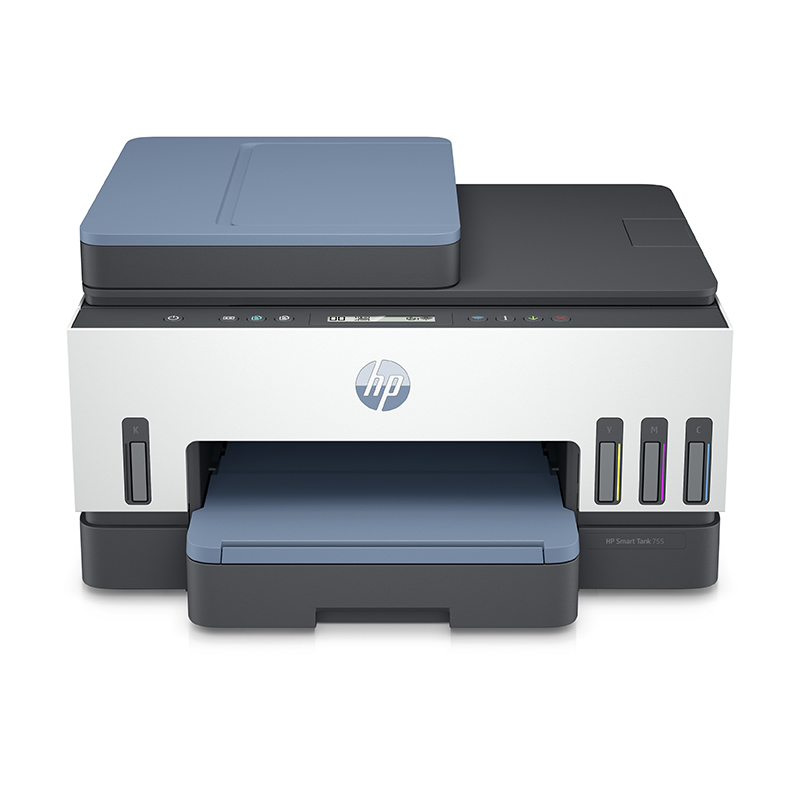HP 惠普 tank755彩色手机无线家用学生迷小型墨仓式连供自动双面打印一体机