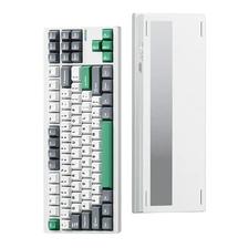 PLUS会员：MC 迈从 GX87 铝坨坨客制化三模机械键盘 云山绿-雾蓝轴 298元（满减