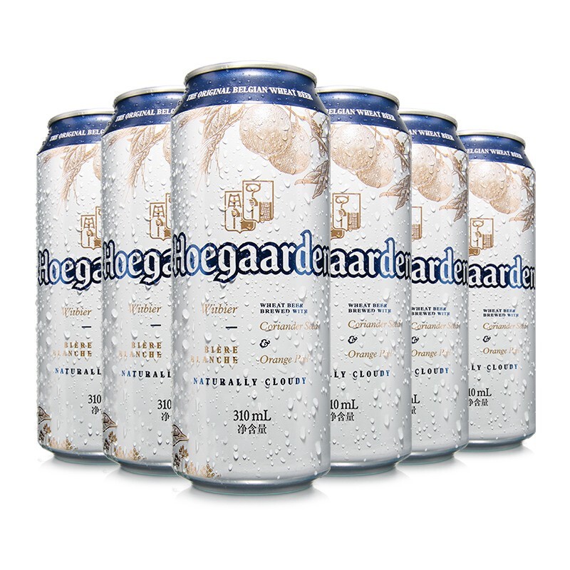 Hoegaarden 福佳 比利时风味精酿啤酒 福佳白啤酒 310ml*12听 产品临期 福佳白 310