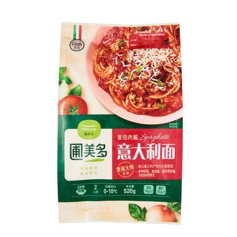 圃美多 番茄肉酱意大利面 520g 17.4元（需买4件，需用券）