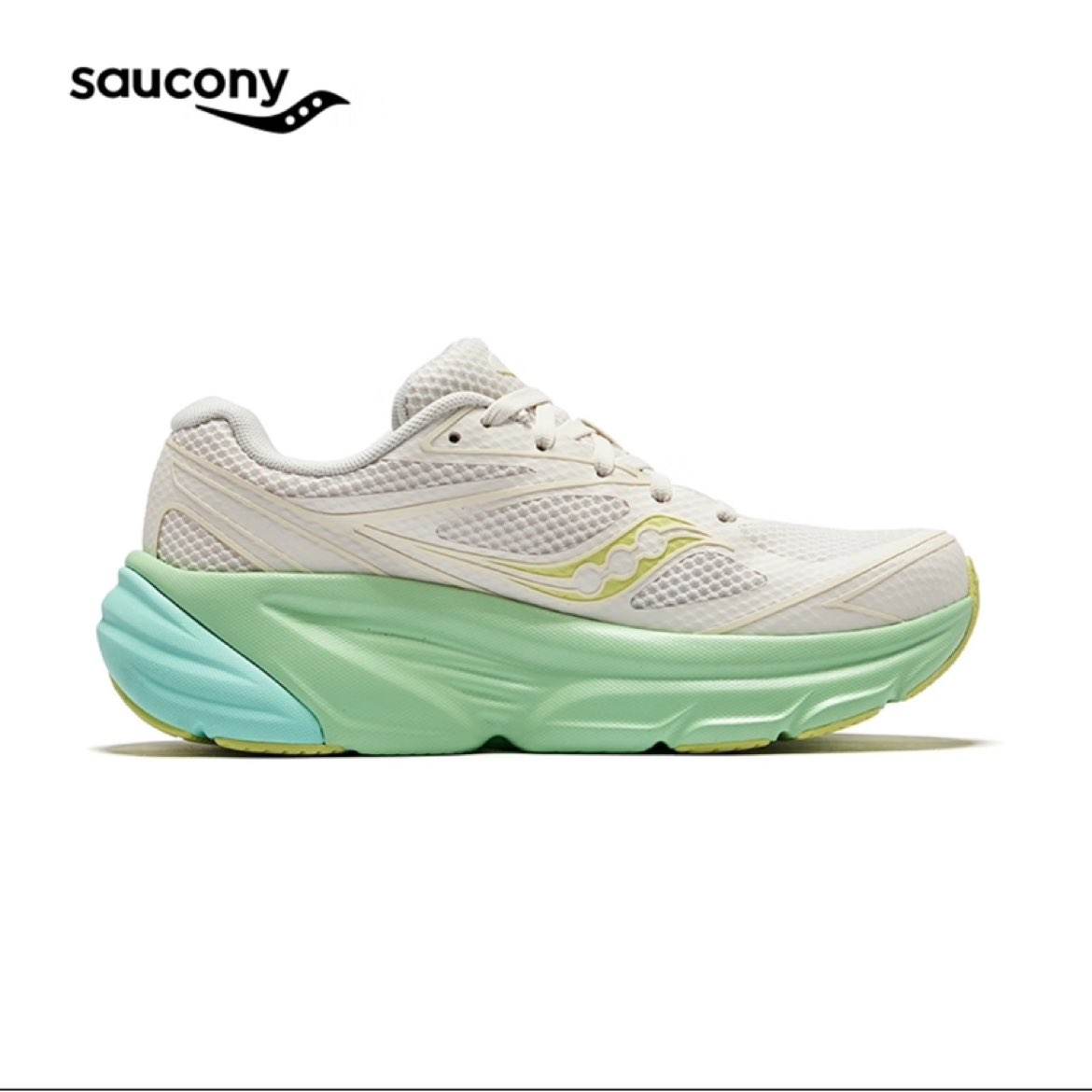 Plus:Saucony索康尼GUARD AMR复古跑鞋 米绿 39 365.96元（需领券）