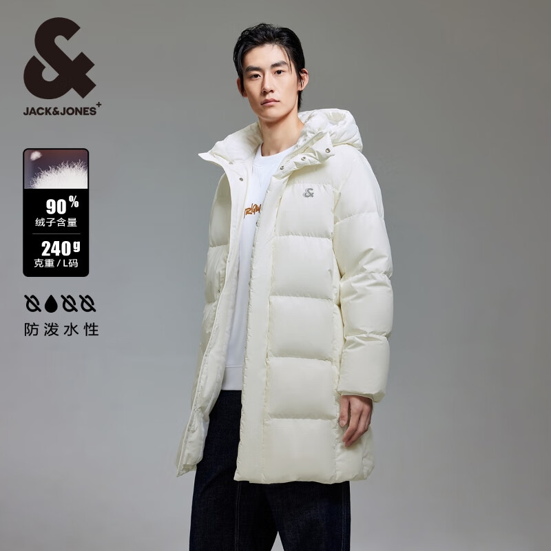 杰克琼斯 极限3小时！防泼水高绒量长款羽绒服合集 240g 275.1元（需用券）