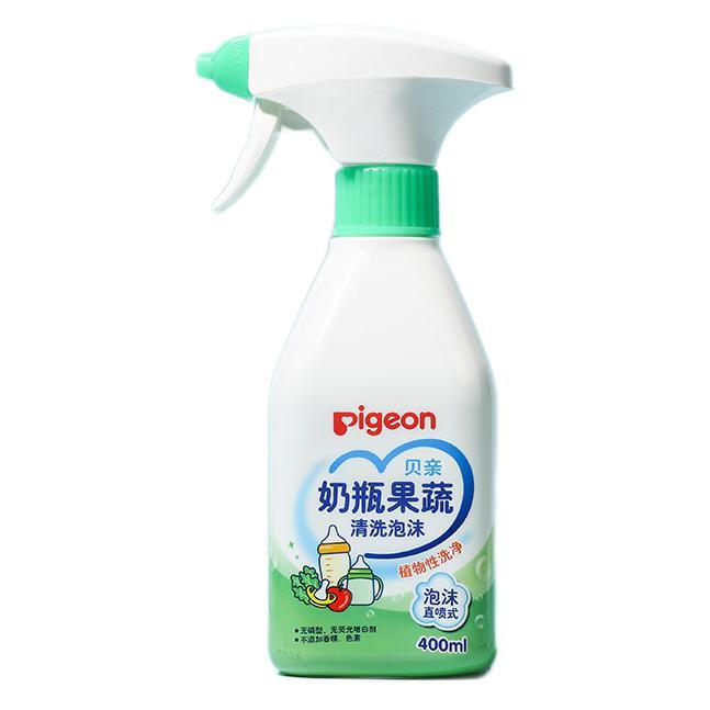 Pigeon 贝亲 奶瓶果蔬清洗泡沫 400ml 31.2元