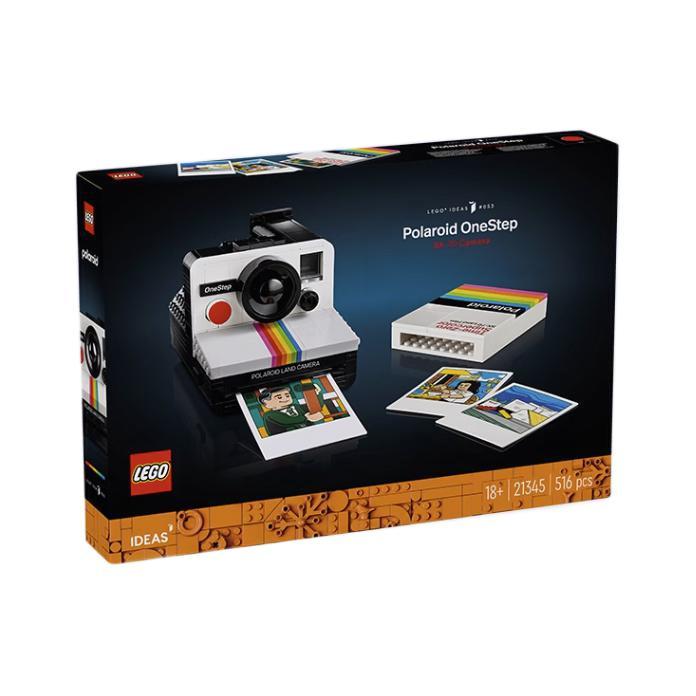 移动端、京东百亿补贴：LEGO 乐高 Ideas系列 21345 Polaroid OneStep SX-70 相机 375.21