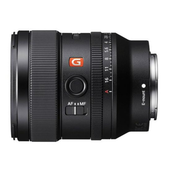 SONY 索尼 SEL24F14GM FE 24mm F1.4 GM 全画幅广角定焦G大师镜头 FE卡口 67mm 9699元