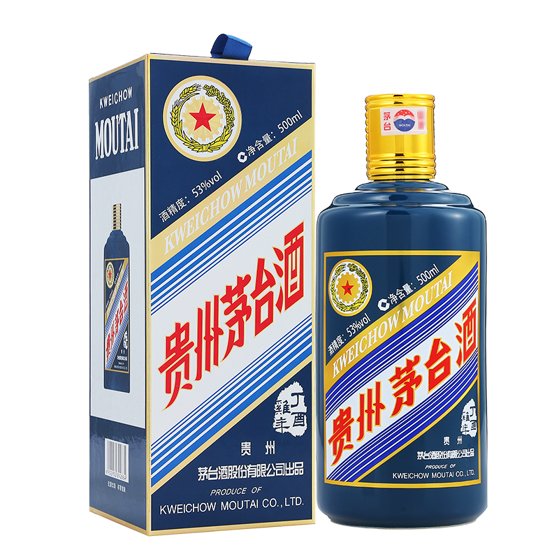 再降价、京东百亿补贴：MOUTAI 茅台 生肖纪念 丁酉鸡年 酱香型白酒 53度 500ml