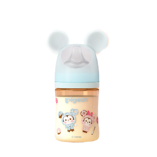 Pigeon 贝亲 自然实感第3代迪士尼系列 PPSU奶瓶 160ml 美味甜甜圈 SS 0月+ 99.8元