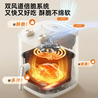 九阳 空气炸锅5L 103.9元 - 86线报 九阳 空气炸锅5L 103.9元 - 86线报