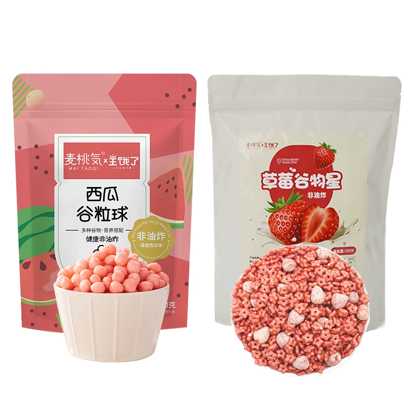 麦桃气混合谷物燕麦片300g+320g 券后14.8元