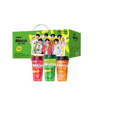88VIP：香飘飘 Meco缤纷鲜活装 400ml*8杯 25.44元包邮+220淘金币（需领券）