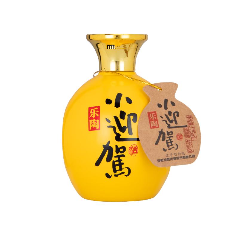 迎驾贡酒 乐陶小迎驾45度175ml*1瓶小瓶装 10.9元