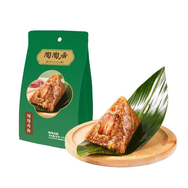 陶陶居 甜粽肉粽豆沙粽子 200g*2 9.31元（需用券）