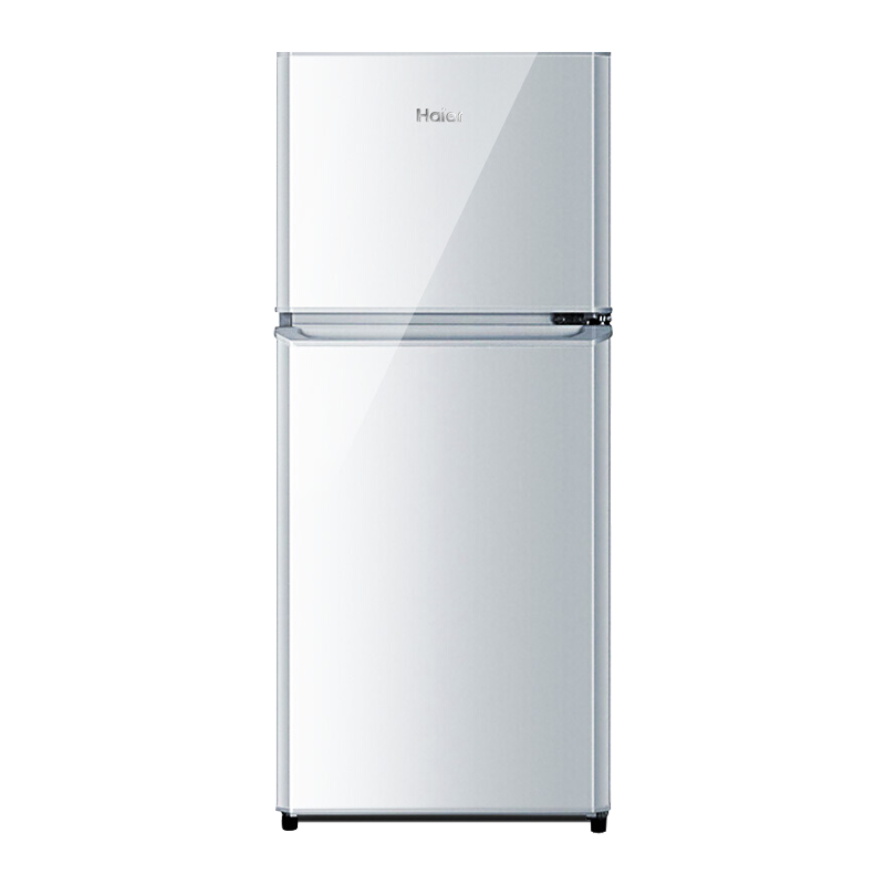 Haier海尔冰箱小型二门小冰箱双开门118L升双门冰箱 695.8元
