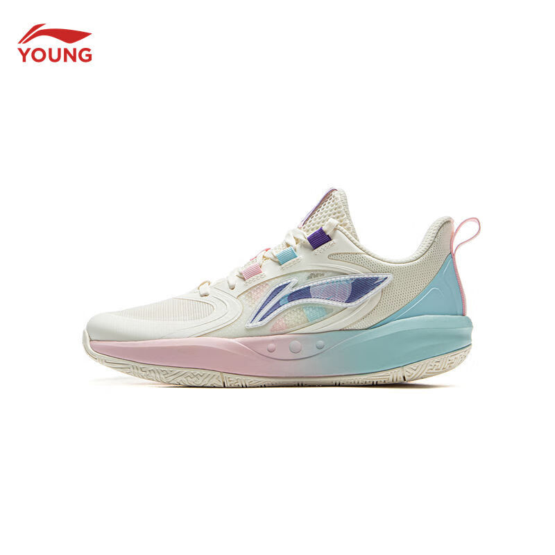 LI-NING 李宁 童鞋 光能Pre轻质回弹耐磨运动鞋YKBU046 米白色-15 361.65元（需用券