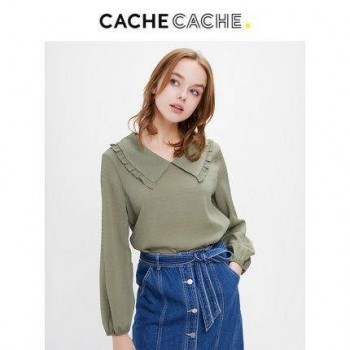 CacheCache 9419036576 女士设计感轻熟衬衫