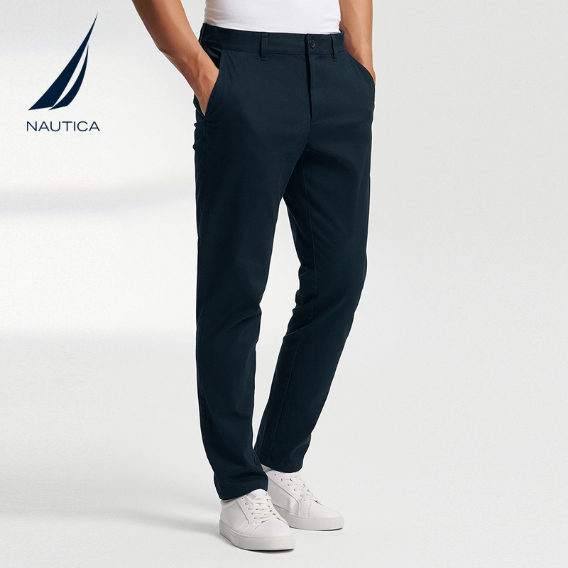 NAUTICA 诺帝卡 男装24秋冬柔软舒适亲肤保暖休闲裤 409.25元