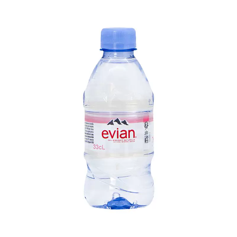 evian 依云 矿泉水 330ml*24瓶 ￥100.08