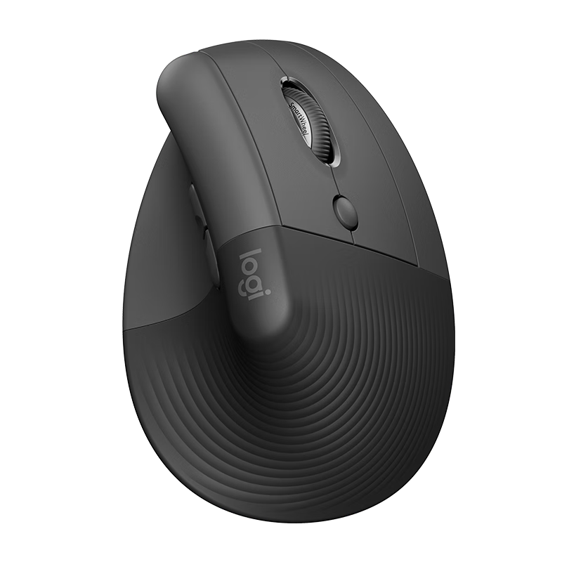 PLUS会员：logitech 罗技 Lift 2.4G蓝牙 双模无线鼠标 4000DPI 黑色 297.41元