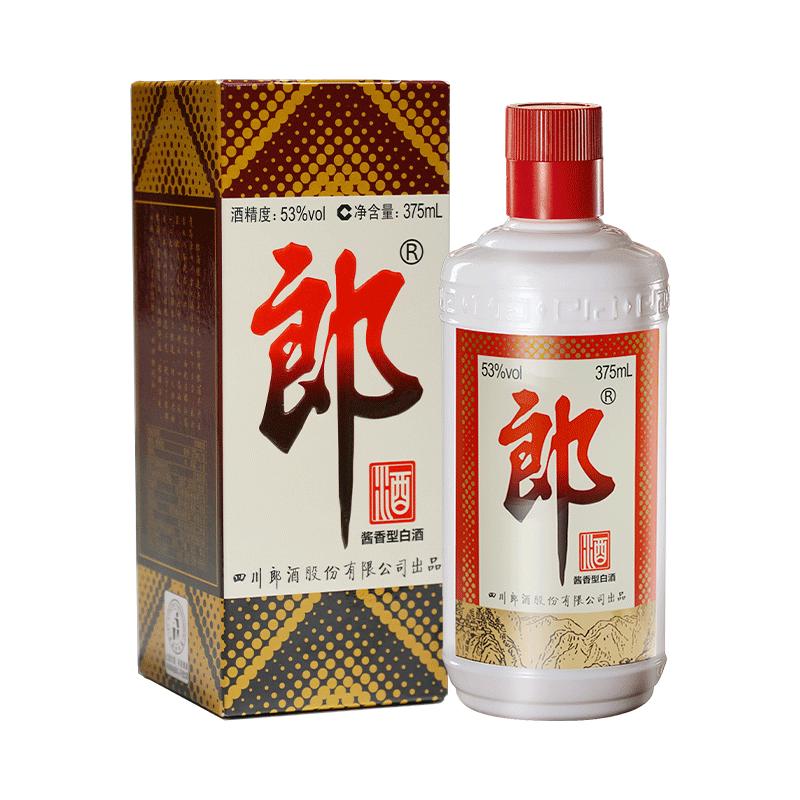 郎酒 郎牌郎酒 53%vol 酱香型白酒 375ml 单瓶装 102.6元