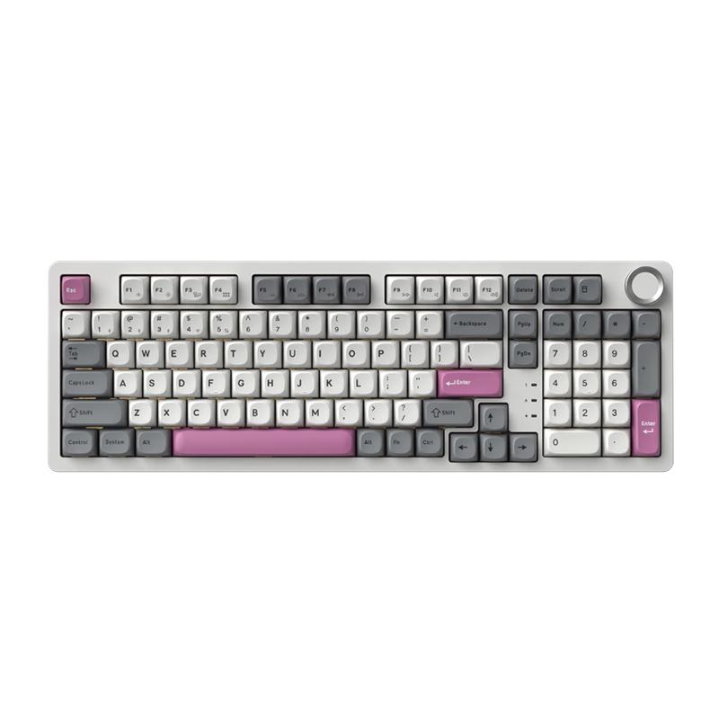 SKN 青龙4.0 机械键盘 三模无线键盘 Gasket客制化键盘 98配列游戏办公键 Q 319元